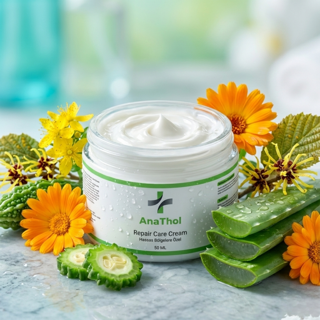 AnaThol Hassas Bölgeye Özel Onarıcı Bakım Kremi